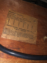 1960 Fender Bassman Amp was tweed