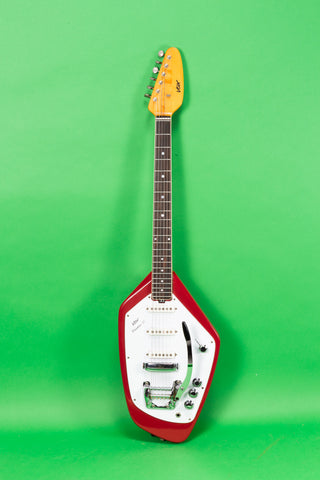 1966 Vox Phantom Guitar Red
