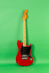 1981 Fender Mustang Monaco Red