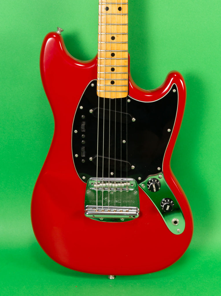 1981 Fender Mustang Monaco Red