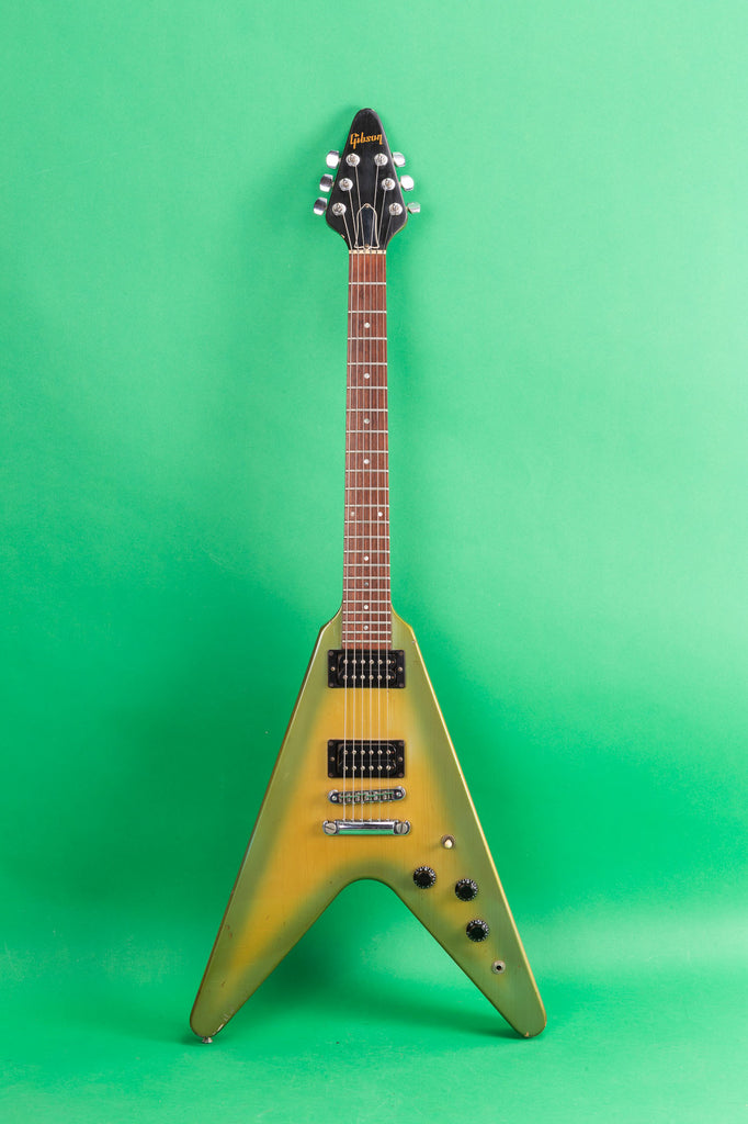 1984 Gibson Flying V Green Burst