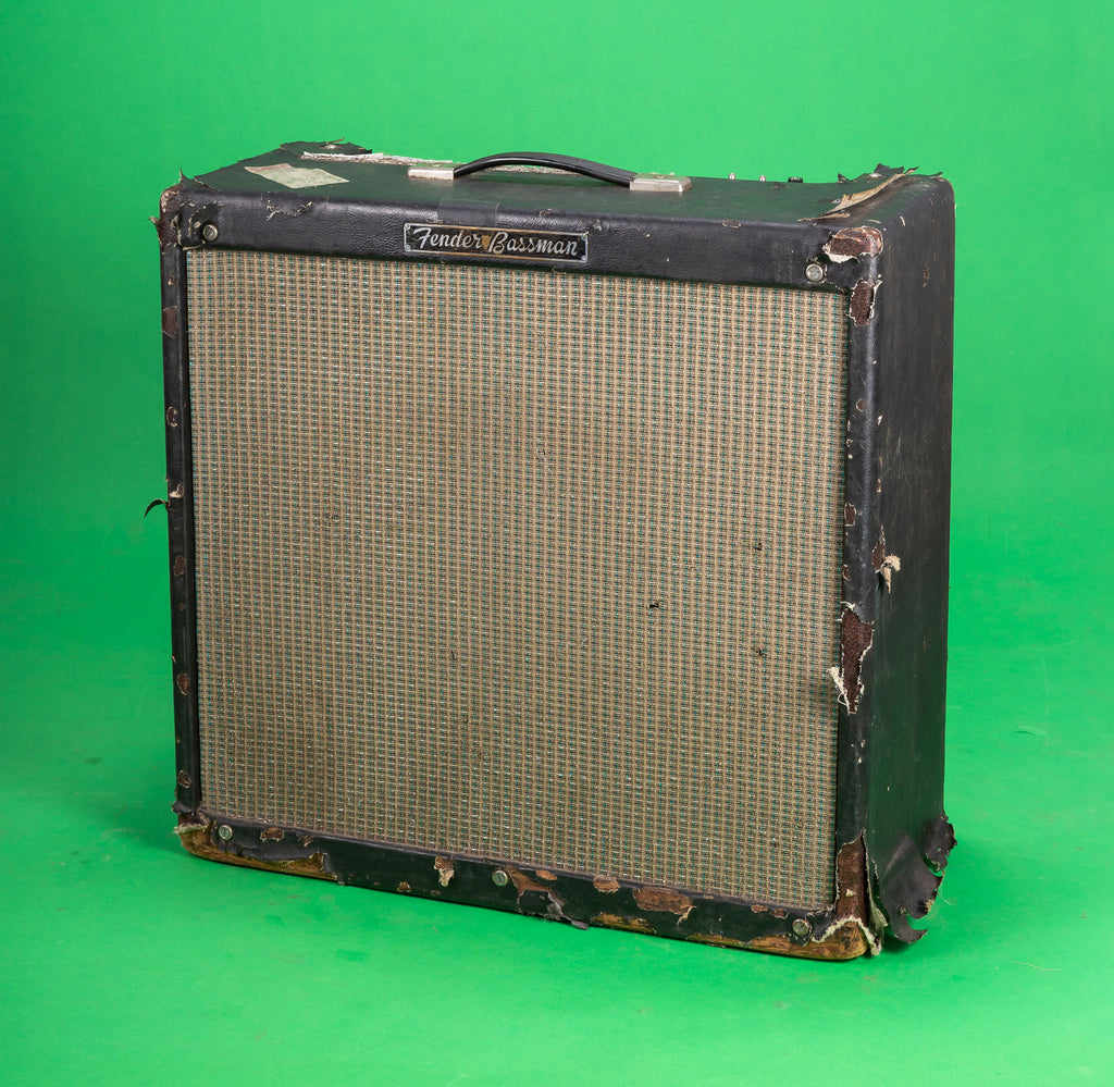 1960 Fender Bassman Amp was tweed