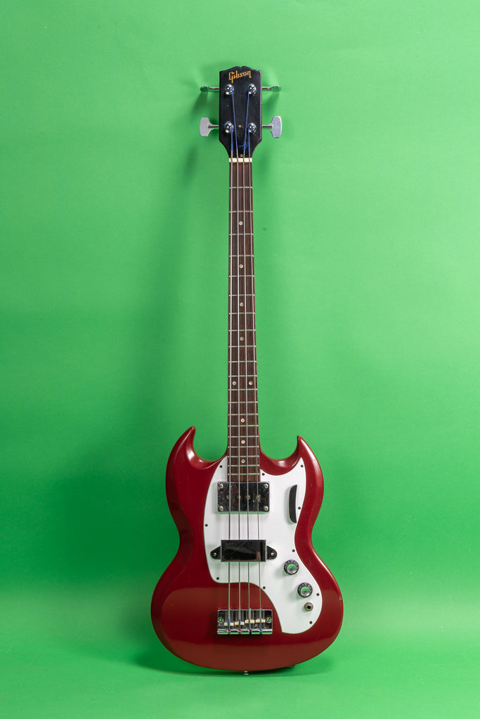 1967 Gibson Melody Maker Bass Sparkling Burgundy