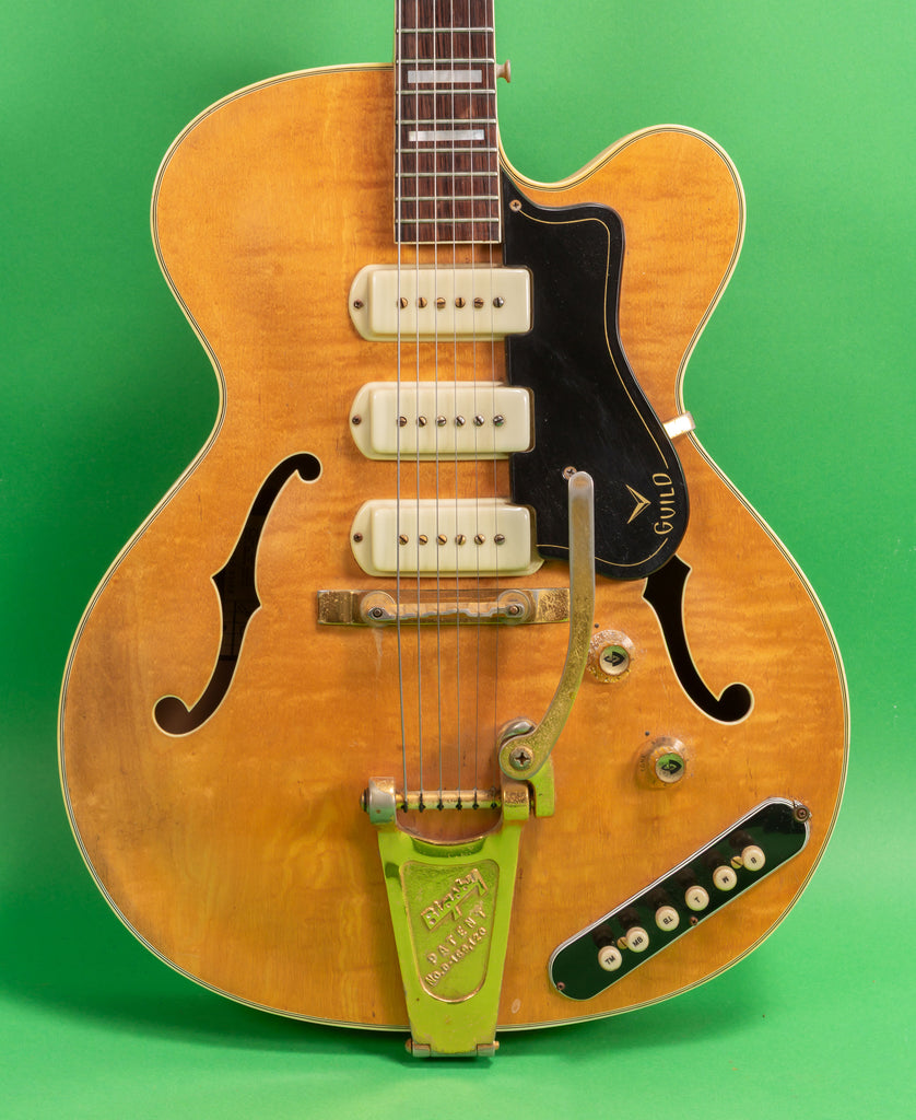 1960 Guild  X 375 Natural Maple