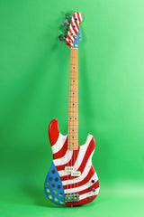 1983 Fender Precision Bass and 1985 Fender Stratocaster Buddy Miles Electric Flags