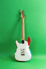 1983 Fender Precision Bass and 1985 Fender Stratocaster Buddy Miles Electric Flags